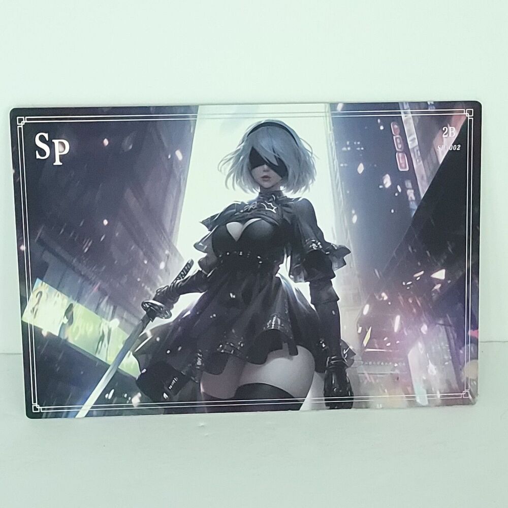 Yurha 28 Nier Camilii Waifu Card Phantom 2nd Edition 8" x 5.5" Print Sp-002 A5